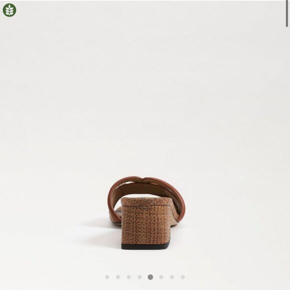Sam Edelman Waylon Raffia Slides - Picture 3 of 7